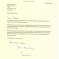 Letter to Chief Executive of TSB 
